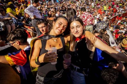 La fiesta duró en la Plaza de Toros y alrededores hasta bien entrada la tarde