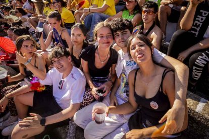La fiesta duró en la Plaza de Toros y alrededores hasta bien entrada la tarde