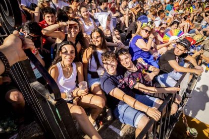La fiesta duró en la Plaza de Toros y alrededores hasta bien entrada la tarde