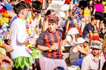 La fiesta duró en la Plaza de Toros y alrededores hasta bien entrada la tarde