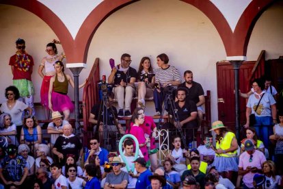 La fiesta duró en la Plaza de Toros y alrededores hasta bien entrada la tarde