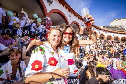 La fiesta duró en la Plaza de Toros y alrededores hasta bien entrada la tarde