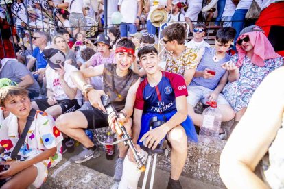 La fiesta duró en la Plaza de Toros y alrededores hasta bien entrada la tarde