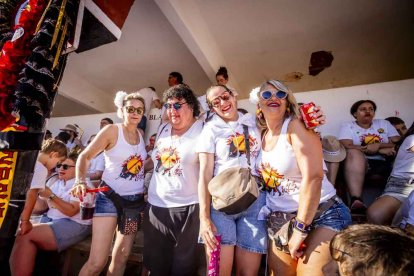 La fiesta duró en la Plaza de Toros y alrededores hasta bien entrada la tarde