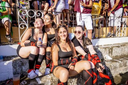 La fiesta duró en la Plaza de Toros y alrededores hasta bien entrada la tarde