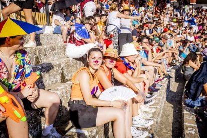 La fiesta duró en la Plaza de Toros y alrededores hasta bien entrada la tarde