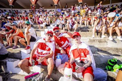 La fiesta duró en la Plaza de Toros y alrededores hasta bien entrada la tarde