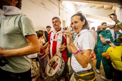 La fiesta duró en la Plaza de Toros y alrededores hasta bien entrada la tarde