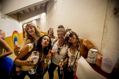 La fiesta duró en la Plaza de Toros y alrededores hasta bien entrada la tarde