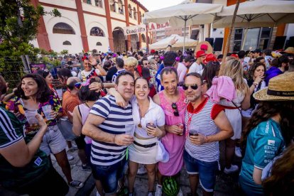 La fiesta duró en la Plaza de Toros y alrededores hasta bien entrada la tarde