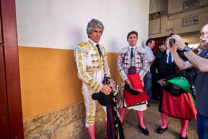 Con astados de Los Maños para Joselito Adame, Rubén Sanz y David Galván.