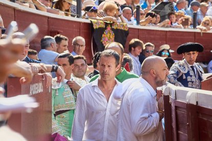 Con astados de Los Maños para Joselito Adame, Rubén Sanz y David Galván.