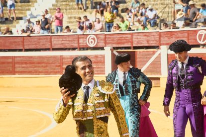Con astados de Los Maños para Joselito Adame, Rubén Sanz y David Galván.