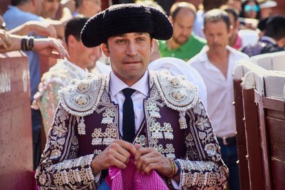 Con astados de Los Maños para Joselito Adame, Rubén Sanz y David Galván.