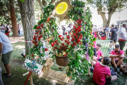 Las Calderas relucen en el día de más esplendor.