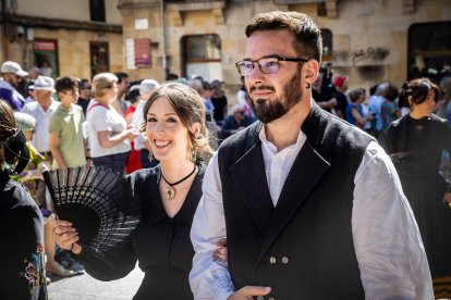 Los sorianos se visten con sus mejores galas para arropar las calderas de las distintas cuadrillas.