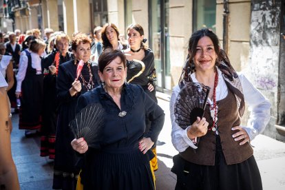 Los sorianos se visten con sus mejores galas para arropar las calderas de las distintas cuadrillas.