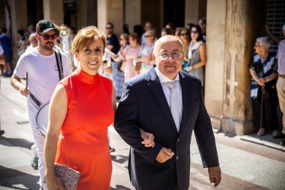 Los sorianos se visten con sus mejores galas para arropar las calderas de las distintas cuadrillas.