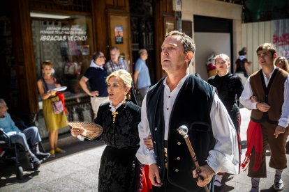 Los sorianos se visten con sus mejores galas para arropar las calderas de las distintas cuadrillas.