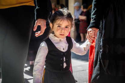 Los sorianos se visten con sus mejores galas para arropar las calderas de las distintas cuadrillas.