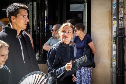 Los sorianos se visten con sus mejores galas para arropar las calderas de las distintas cuadrillas.