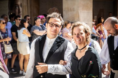 Los sorianos se visten con sus mejores galas para arropar las calderas de las distintas cuadrillas.