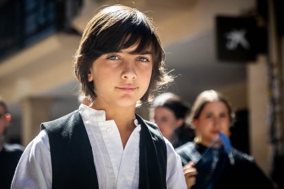 Los sorianos se visten con sus mejores galas para arropar las calderas de las distintas cuadrillas.