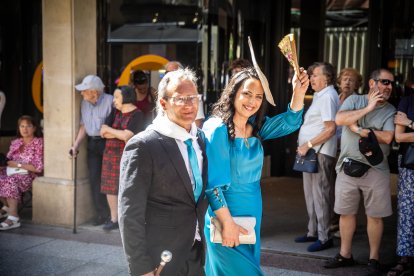 Los sorianos se visten con sus mejores galas para arropar las calderas de las distintas cuadrillas.