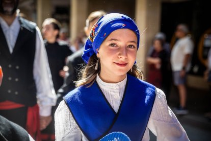 Los sorianos se visten con sus mejores galas para arropar las calderas de las distintas cuadrillas.