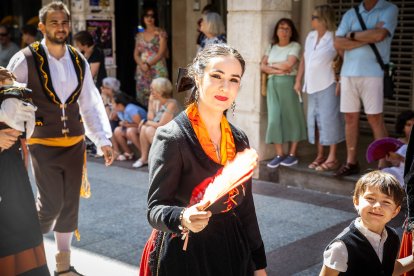 Los sorianos se visten con sus mejores galas para arropar las calderas de las distintas cuadrillas.