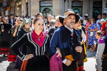 Los sorianos se visten con sus mejores galas para arropar las calderas de las distintas cuadrillas.