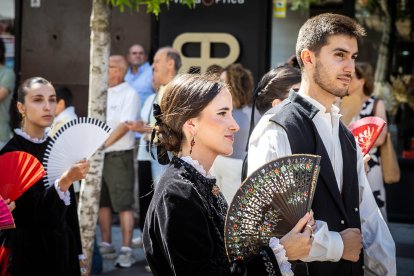 Los sorianos se visten con sus mejores galas para arropar las calderas de las distintas cuadrillas.