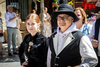 Los sorianos se visten con sus mejores galas para arropar las calderas de las distintas cuadrillas.