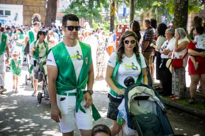 Los sorianos se visten con sus mejores galas para arropar las calderas de las distintas cuadrillas.