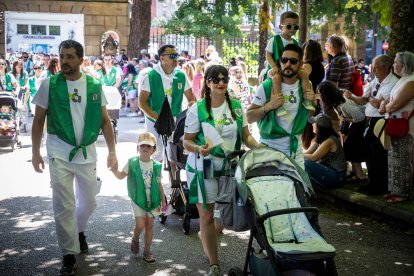 Los sorianos se visten con sus mejores galas para arropar las calderas de las distintas cuadrillas.