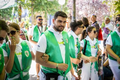 Los sorianos se visten con sus mejores galas para arropar las calderas de las distintas cuadrillas.