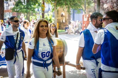 Los sorianos se visten con sus mejores galas para arropar las calderas de las distintas cuadrillas.