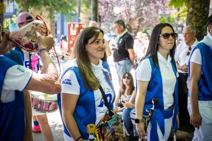 Los sorianos se visten con sus mejores galas para arropar las calderas de las distintas cuadrillas.