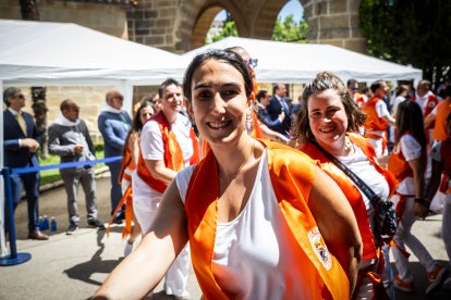 Los sorianos se visten con sus mejores galas para arropar las calderas de las distintas cuadrillas.