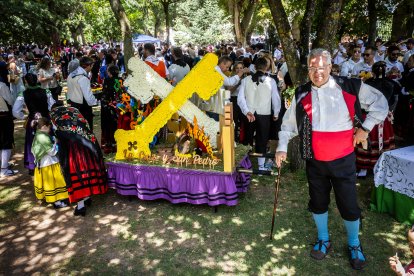 Los sorianos se visten con sus mejores galas para arropar las calderas de las distintas cuadrillas.