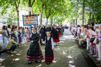 El acto se celebra antes de la tradicional bajada a las Bailas que finaliza los Sanjuanes