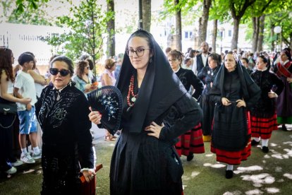 El acto se celebra antes de la tradicional bajada a las Bailas que finaliza los Sanjuanes