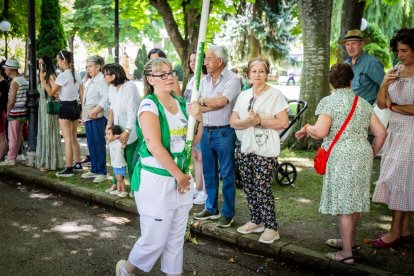 El acto se celebra antes de la tradicional bajada a las Bailas que finaliza los Sanjuanes