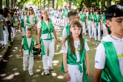 El acto se celebra antes de la tradicional bajada a las Bailas que finaliza los Sanjuanes
