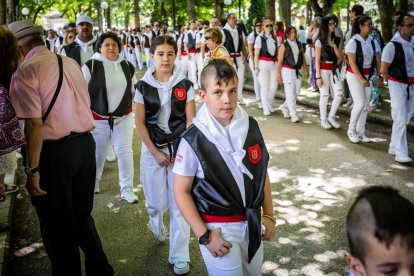 El acto se celebra antes de la tradicional bajada a las Bailas que finaliza los Sanjuanes