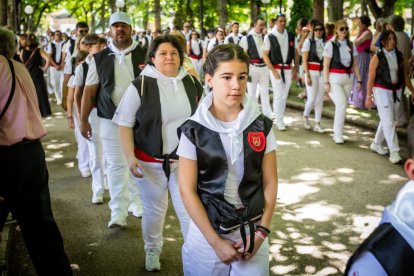 El acto se celebra antes de la tradicional bajada a las Bailas que finaliza los Sanjuanes