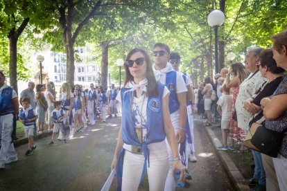 El acto se celebra antes de la tradicional bajada a las Bailas que finaliza los Sanjuanes