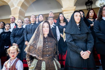 El acto se celebra antes de la tradicional bajada a las Bailas que finaliza los Sanjuanes
