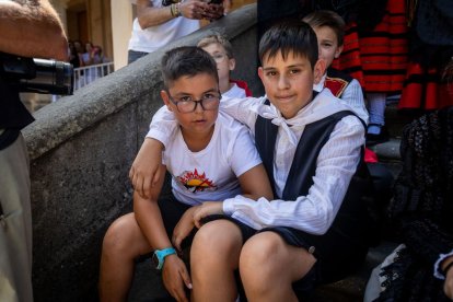 El acto se celebra antes de la tradicional bajada a las Bailas que finaliza los Sanjuanes