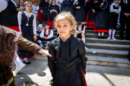 El acto se celebra antes de la tradicional bajada a las Bailas que finaliza los Sanjuanes